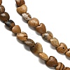 Natural Picture Jasper Beads Strands G-P575-C08-6mm-4