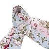 6 Yards 3 Colors Polyester Flower Printed Ribbon OCOR-A008-03B-2