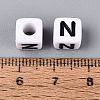 Opaque Acrylic Beads SACR-N020-04A-N-4