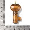 Natural Tiger Eye Pendants G-C274-05D-3
