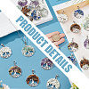 24Pcs 6 Styles Tibetan Styles Alloy Pendants PALLOY-HY00036-5