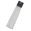 304 Stainless Steel Link Chain Bracelets for Women BJEW-B169-04A-P-5