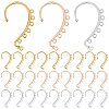 30Pcs 3 Colors Alloy Ear Cuff Findings FIND-SC0003-95-1