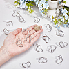 32Pcs Mini Iron Place Card Holders ODIS-SP0001-08P-3