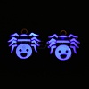Halloween Theme Rack Plating Luminous Alloy Enamel Pendants ENAM-N056-230G-2