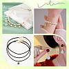 290Pcs 5 Styles Rack Plating Brass Jump Rings KK-BBC0017-95-5