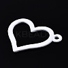 Spray Painted Alloy Pendants LS-PALLOY-Q434-013A-NR-3