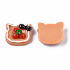 Opaque Epoxy Resin Cabochons LS-CRES-S358-54-3