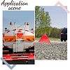 10Pcs 2 Colors Slow Moving Vehicle Sign AJEW-CA0003-39-4