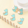 Alloy Enamel Pendants ENAM-YW0002-59-5