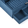 Velvet & Wood Jewelry Boxes VBOX-I001-04B-4