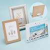 10 Sets Iron & Plastic Photo Frame Bracket ODIS-GO0001-04B-5