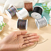 6 Rolls 6 Colors 6-Ply Polyester Metallic Thread OCOR-TA0003-11A-6