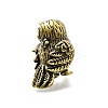 Brass Owl Figurine Statue for Living Room Table Home Decoration DJEW-Q008-04AB-2