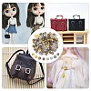 240pcs 4 Colors Rectangle Alloy Buckle FIND-NB0003-97-6