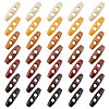 70pcs 7 colors Natural Wood Buttons FIND-NB0005-03B-1