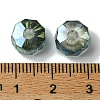Transparent Electroplate Glass Beads GLAA-K064-10A-FR02-3