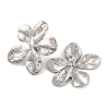 Tarnish Resistant 304 Stainless Steel Stud Earrings for Women EJEW-Z057-02P-2