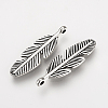 Tibetan Style Alloy Pendants TIBEP-Q078-27AS-RS-2