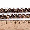 Baking Paint Glass Beads Strands DGLA-N003-10mm-B06-5