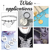16Pcs 201 Stainless Steel Cabochons FIND-NB0005-30-5
