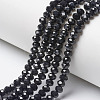 Opaque Solid Color Imitation Jade Glass Beads Strands LS-EGLA-A044-P4mm-D18-1