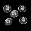 Silicone Ear Nuts SIL-K001-02-01-1