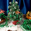 PVC Sparkly Star Metallic Garland with Iron Wire AJEW-TAC0034-08A-7