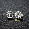 201 Stainless Steel Stud Earrings FS-WGB18B1-26-1