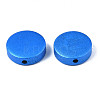 Painted Natural Wood Beads WOOD-S057-069A-4