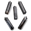 Natural Black Banded Agate(Dyed & Heated) Big Pendants G-F820-03P-03-1