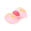 Translucent Frosted Resin Cabochons CRES-A049-04A-4