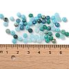 Electroplate Glass Beads GLAA-D020-01E-4