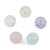 Marbled Stone Style Opaque Acrylic Beads OACR-G009-01B-1