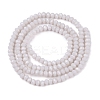 Opaque Solid Color Imitation Jade Glass Beads Strands EGLA-A044-P1mm-D19-2