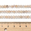 Natural Citrine(Heated) Beads Strands G-RM2025524-A03-4mm-5