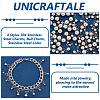 160Pcs 4 Styles 304 Stainless Steel Charms STAS-UN0061-17-5