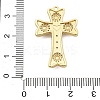 Brass Micro Pave Cubic Zirconia Pendants KK-L228-34G-01-3