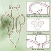 2Pcs Iron Plant Supports DIY-SP0006-98C-5