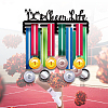 Fashion Iron Medal Hanger Holder Display Wall Rack ODIS-WH0021-061-5