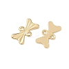 Brass Connector Charms KK-Z136-23G-01-2