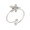 Non-Tarnish 304 Stainless Steel Open Cuff Ring RJEW-M167-08C-P-3