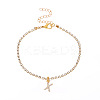 Fashionable and Creative Rhinestone Anklet Bracelets DA6716-24-1