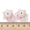 Sparkling Acrylic Rhinestone Beads CLAY-NH0003-01S-01-3