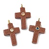 Synthetic Goldstone Pendants G-B180-01G-03-1
