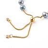Potato Natural Pearl Slide Bracelets BJEW-JB06260-01-3