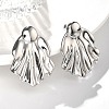 304 Stainless Steel Studs Earrings for Women EJEW-K306-25P-3