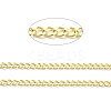 Rack Plating Brass Curb Chains CHC-F016-04B-G-1