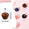 10Pcs 10 Style Natural & Synthetic Gemstone Pendants G-SZ0001-75-2