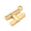 Brass Micro Pave Cubic Zirconia Charms KK-C117-12G-H-2